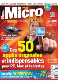 Jaquette de Micro hebdo — n°0730