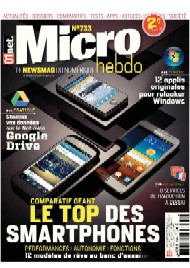 Jaquette de Micro hebdo — n°0733