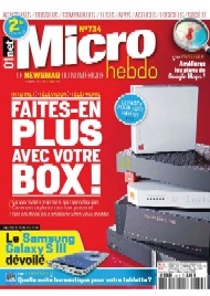 Jaquette de Micro hebdo — n°0734