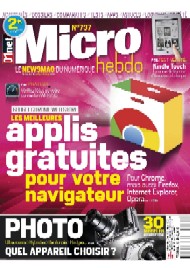 Jaquette de Micro hebdo — n°0737
