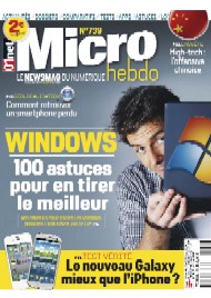 Jaquette de Micro hebdo — n°0739