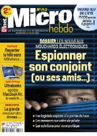 Jaquette de Micro hebdo — n°0743