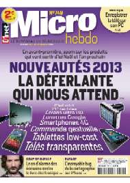 Jaquette de Micro hebdo — n°0749