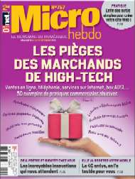 Jaquette de Micro hebdo — n°0757