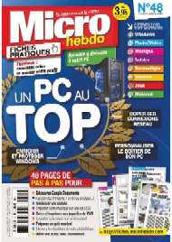 Jaquette de Micro hebdo — n°Fiches 048