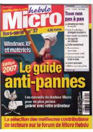 Jaquette de Micro hebdo — HS n°037
