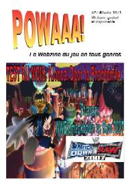 Jaquette de Webzine — n°Powaaa 01