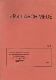 Jaquette de Archimede — n°001