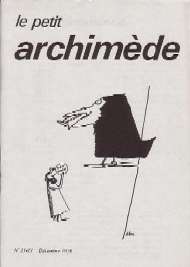 Jaquette de Archimede — n°021