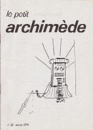 Jaquette de Archimede — n°023