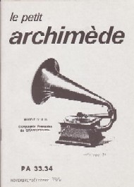 Jaquette de Archimede — n°033