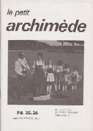 Jaquette de Archimede — n°035
