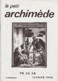 Jaquette de Archimede — n°055
