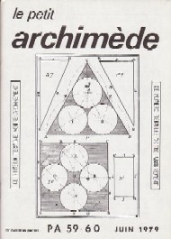 Jaquette de Archimede — n°059