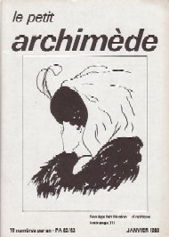 Jaquette de Archimede — n°062