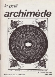 Jaquette de Archimede — n°066