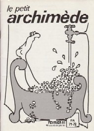 Jaquette de Archimede — n°071