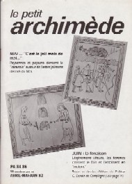 Jaquette de Archimede — n°084