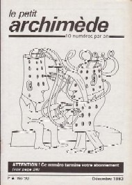Jaquette de Archimede — n°090