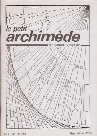 Jaquette de Archimede — n°097