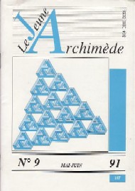Jaquette de Archimede — n°JA 09