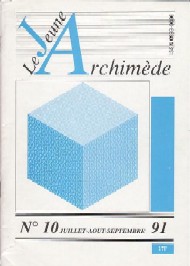 Jaquette de Archimede — n°JA 10