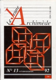Jaquette de Archimede — n°JA 13