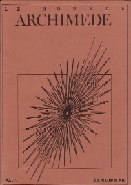 Jaquette de Archimede — n°NA 07