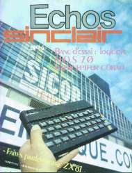 Jaquette de Echos Sinclair — n°06