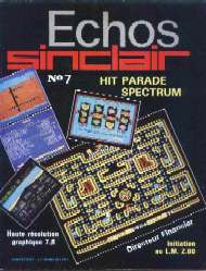 Jaquette de Echos Sinclair — n°07