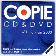 Jaquette de Copie CD et DVD — CD 01