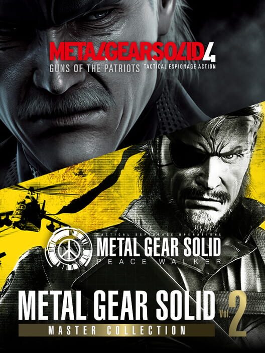 Jaquette de Metal Gear Solid Master Collection: Volume 2
