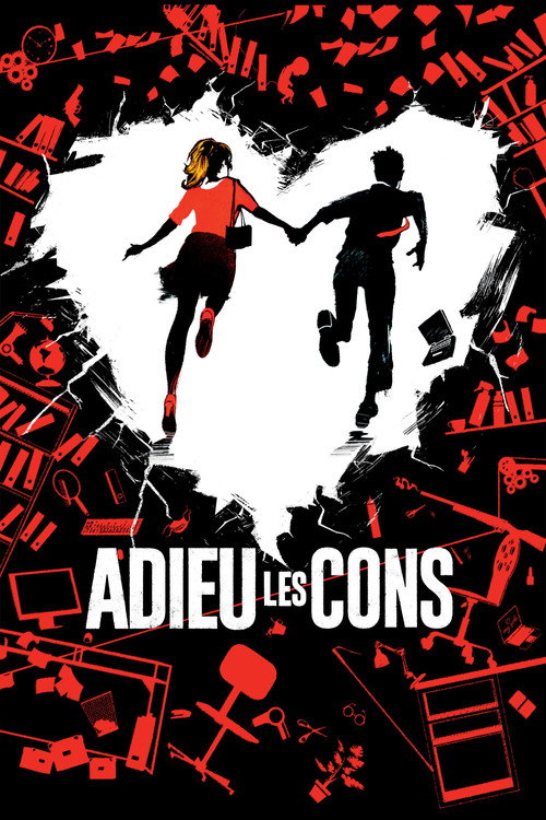 Jaquette de Adieu les cons