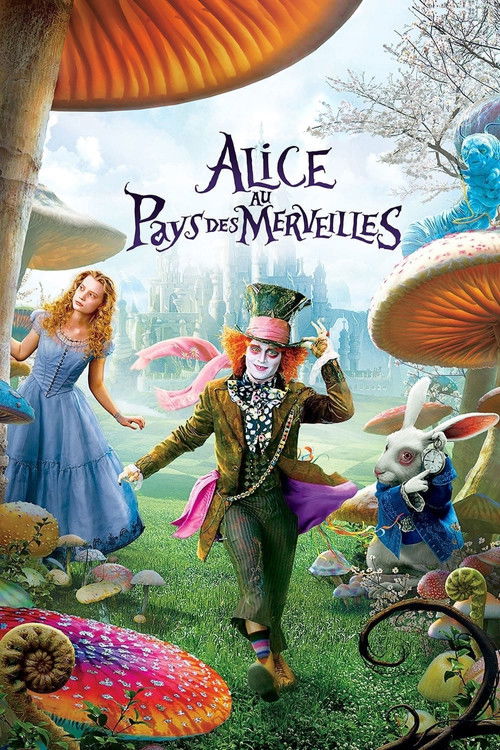 Jaquette de Alice au pays des merveilles (Tim burton)