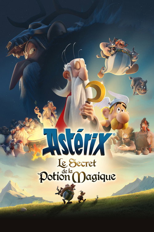 Jaquette de Astérix et le secret de la potion magique
