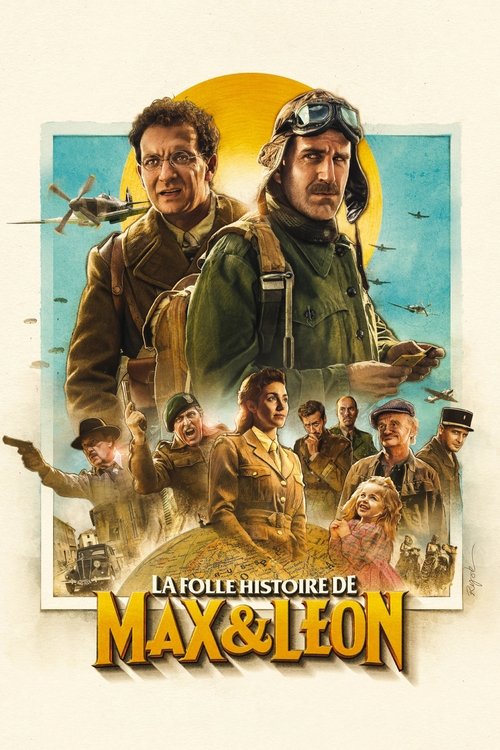 Jaquette de La folle histoire de Max & Léon