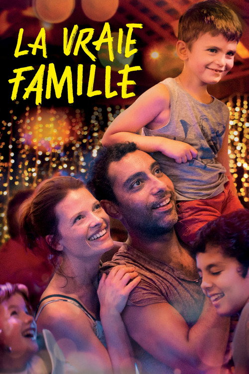 Jaquette de La Vraie famille