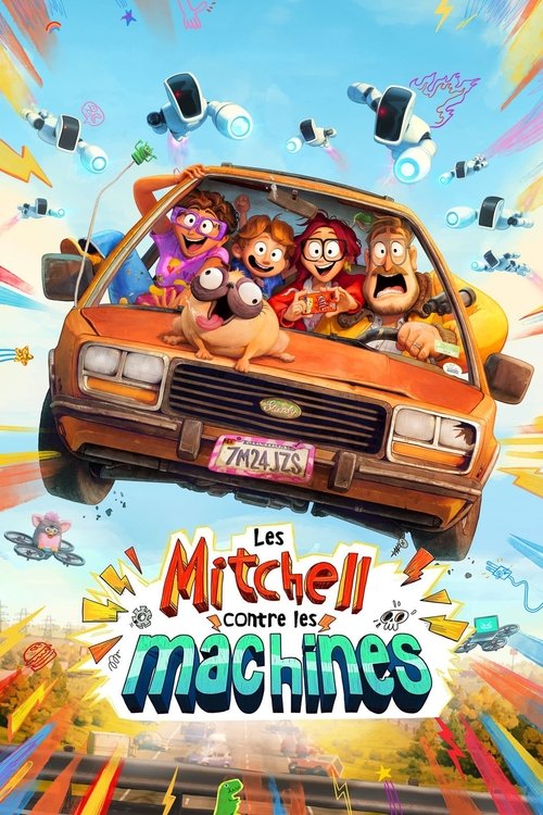 Jaquette de Les Mitchell contre les machines