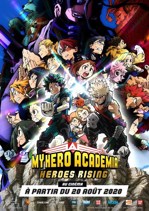 Jaquette de My Hero Academia: Heroes Rising