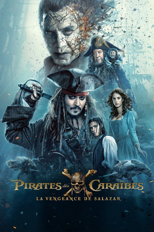 Jaquette de Pirates des caraïbes 5 : La vengeance de Salazar