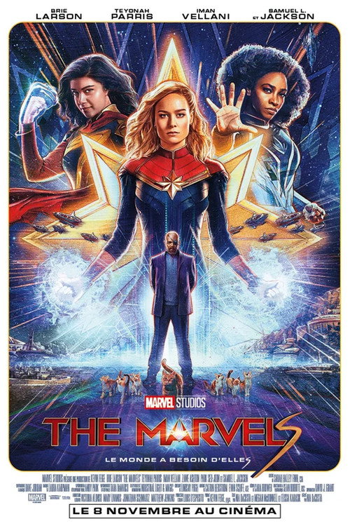 Jaquette de The Marvels