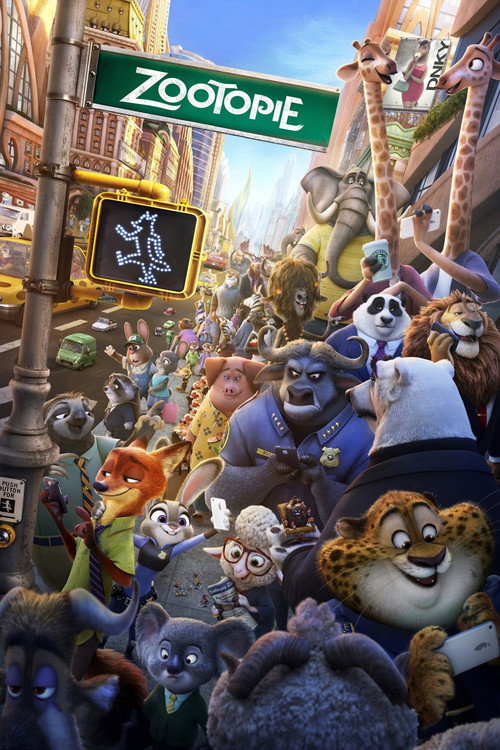Jaquette de Zootopie