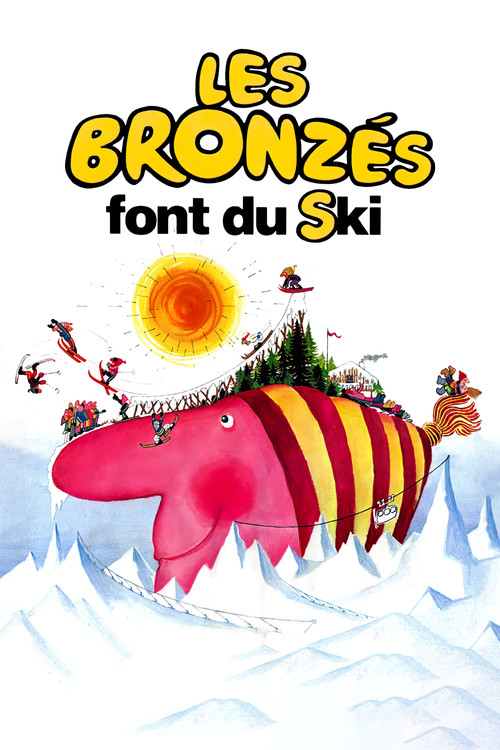 Jaquette de Les Bronzés font du ski