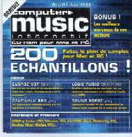 Jaquette de computer music — CD 01