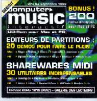 Jaquette de computer music — CD 03