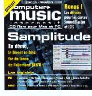 Jaquette de computer music — CD 16