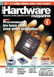 Jaquette de Hardware magazine — n°001