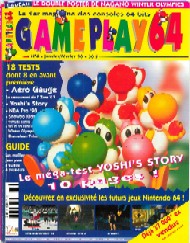 Jaquette de Game Play 64 — n°04