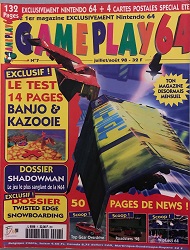 Jaquette de Game Play 64 — n°07