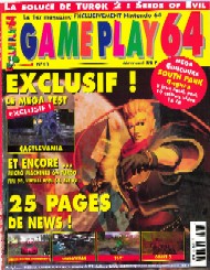 Jaquette de Game Play 64 — n°13